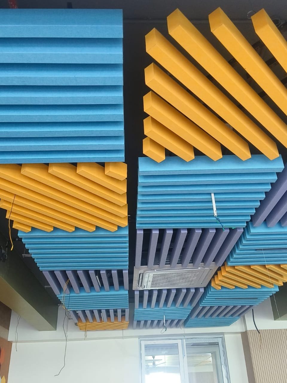 Acoustic Felt Baffle Ceiling